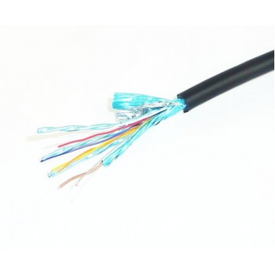 Cable HDMI-DVI - 1.8m - Cablexpert - CC-HDMI-DVI-6, 1.8 m, HDMI to DVI 18+1pin single link,  male-male, Black cable with gold-plated connectors, Bulk