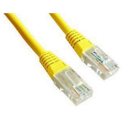 UTP Cat.5e Patch cord, 3m, Yellow