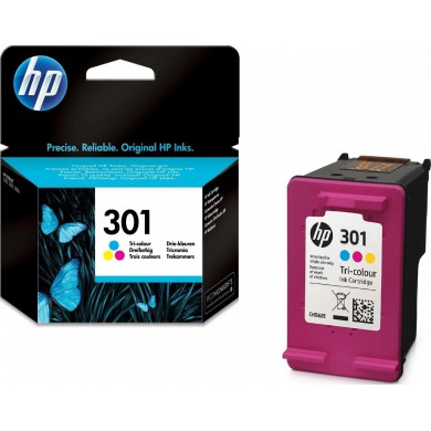HP 301 (CH562EE) Tri-color Ink Cartridge, 165 pages for HP DESKJET 1000, 1050, 1050A, 2000, 2050, 2050A, 2054A, 3000, 3050, 3050A, 3020A, 3054A HP 301 (CH562EE) Tri-color Ink Cartridge, 165 pages for HP DESKJET 1000, 1050, 1050A, 2000, 2050, 2050A, 2054A, 3000, 3050, 3050A, 3020A, 3054A