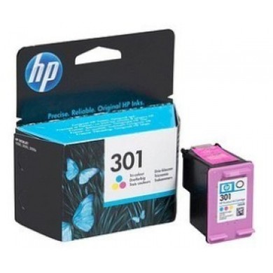 HP 301 (CH562EE) Tri-color Ink Cartridge, 165 pages for HP DESKJET 1000, 1050, 1050A, 2000, 2050, 2050A, 2054A, 3000, 3050, 3050A, 3020A, 3054A HP 301 (CH562EE) Tri-color Ink Cartridge, 165 pages for HP DESKJET 1000, 1050, 1050A, 2000, 2050, 2050A, 2054A, 3000, 3050, 3050A, 3020A, 3054A
