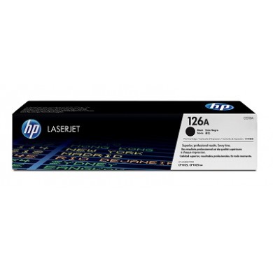 HP 126A (CE310A) Black Cartridge for HP Color LaserJet Pro CP1025, CP1025nw, 100 M175a, 100 M175nw, HP TopShot LaserJet Pro M275, 1200 p.