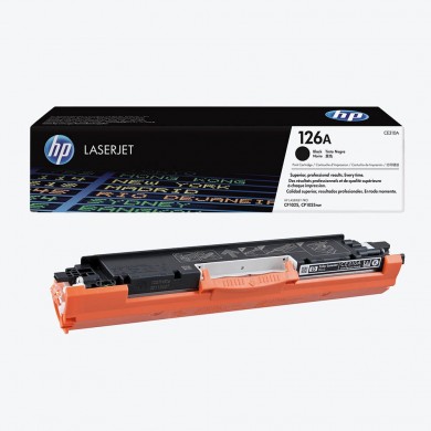 HP 126A (CE310A) Black Cartridge for HP Color LaserJet Pro CP1025, CP1025nw, 100 M175a, 100 M175nw, HP TopShot LaserJet Pro M275, 1200 p.