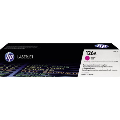 HP 126A (CE313A) Magenta Cartridge for HP Color LaserJet Pro CP1025, CP1025nw, 100 M175a, 100 M175nw, HP TopShot LaserJet Pro M275, 1000 p. HP 126A (CE313A) Magenta Cartridge for HP Color LaserJet Pro CP1025, CP1025nw, 100 M175a, 100 M175nw, HP TopShot LaserJet Pro M275, 1000 p.