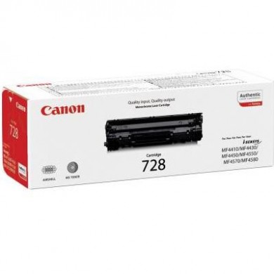 Laser Cartridge Canon 728 B (3500B002), black (2100 pages) for MF44xx/45xx/47xx/48xx serias