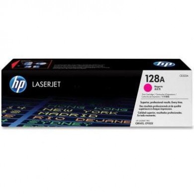 HP 128 (CE323A) Magenta Cartridge for LJ Pro CM1415 Color MFP series, 1300 pages