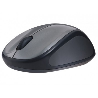 Logitech Wireless Mouse M235 Silver, Optical Mouse, Nano receiver, Silver/Black, Retail