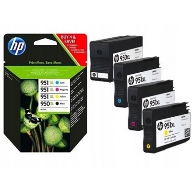 HP 951XL (CN046AE) Cyan Ink Cartridge, for OfficeJet PRO 8100 ePrinter , Pro 8600 Plus e-All-in-One , Pro 8600A (A911a) e-All-in-One , Pro 276dw , Pro 251dw, 1500 pages