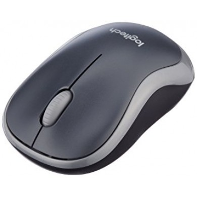 Mouse Wireless Logitech M185 Swift Grey, Grey/Black
