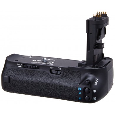 Battery Grip Canon BG-E9 (2 x LP-E6 or 6 x Size-AA), AF-ON button, W295g for EOS 60D,60Da