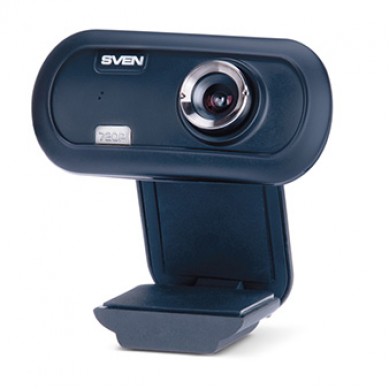 Camera SVEN IC-950 HD, Microphone, 720p HD pixel CMOS sensor, 5G glass lens, UVC, USB2.0, Black