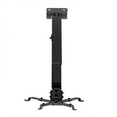 Sunne PRO02 Ceiling Projector Bracket, Ceiling to Projector 430-650mm, Tilt -15&deg;~+15&deg;,max 20 kg, Black