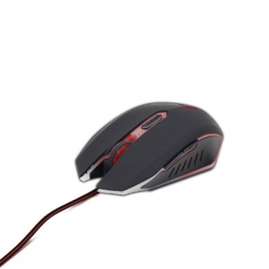 Gaming Mouse Gembird MUSG-001-R / USB / 2400dpi / Black