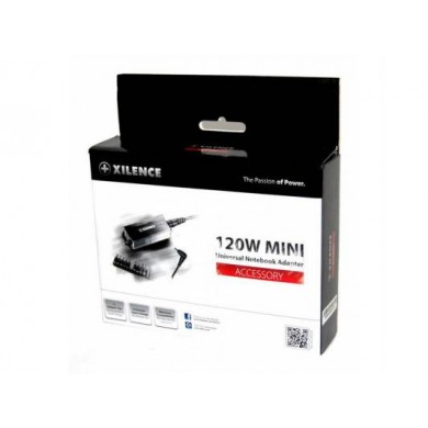 Adaptor de alimentare universal pentru notebook XILENCE XP-LP120.XM012, 120W Mini