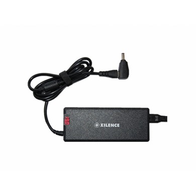 XILENCE XP-LP90.XM010, 90W Mini, Universal Notebook Power Adapter, 11 (+LENOVO) different tips, LED display (shows the actual output voltage), Input Voltage: AC 100-240V, Output Voltage: 15-20V, high efficiency over 87%, Black