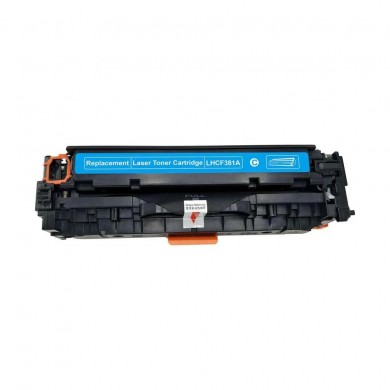 HP 312A (CF381A) Cyan LaserJet Toner Cartridge (up to 2700 pages), for  HP LaserJet Pro M476 Series