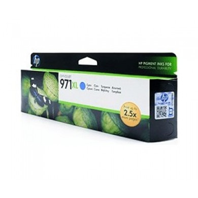 HP 971XL (CN626AE) High Yield Cyan Ink Cartridge for HP Officejet Pro X476dw, HP Officejet Pro X576dw, HP Officejet Pro X451dw, HP Officejet Pro X551dw, 6600 p.