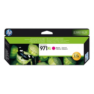 HP 971XL (CN627AE) High Yield Magenta Ink Cartridge for HP Officejet Pro X476dw, HP Officejet Pro X576dw, HP Officejet Pro X451dw, HP Officejet Pro X551dw, 6600 p.