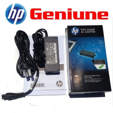 HP AC Adapter - 90W Smart AC Adapter, right-angled (90&deg;) 4.5mm connector allows for connecting in limited spaces and reduces cord bending providing better cable management and longevity