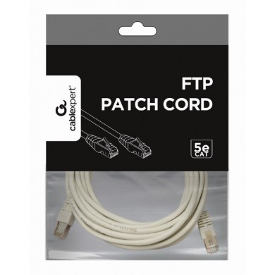 FTP Cat.5e Patch cord, 3m, Grey