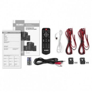 Boxe SVEN MS-2051 / 2.1 / 55W / Bluetooth / FM-tuner / USB & SD card / Black