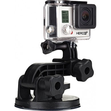 GoPro Suction Cup Mount - to attach GoPro to cars, boats, motorcycles and more, speed of 150+ mph, compatible with all GoPro cameras.