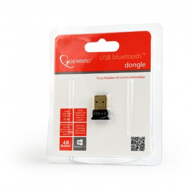Gembird BTD-MINI5, USB Bluetooth v.4.0 dongle, up to 50 m operating distance