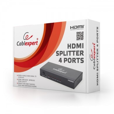 Splitter Cablexpert - DSP-4PH4-02, HDMI 4 ports