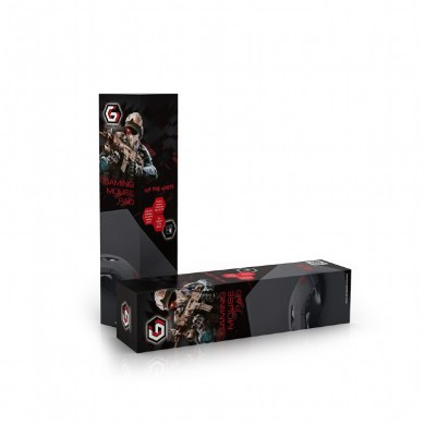 Gembird Mouse pad MP-GAME-XL, Gaming, Dimensions: 350 x 900 x 3 mm, Material: natural rubber foam + fabric, Black