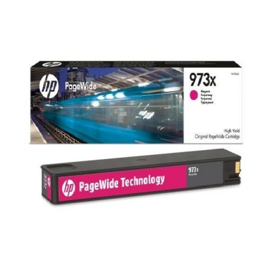 HP 973X (F6T82AE) High Yield Magenta Original PageWide Cartridge for HP PageWide Pro 452dw HP PageWide Pro 477dw, 7000 p.