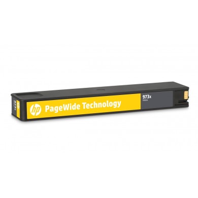 HP 973X (F6T83AE) High Yield Yellow Original PageWide Cartridge for HP PageWide Pro 452dw HP PageWide Pro 477dw, 7000 p.