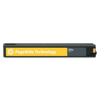 HP 973X (F6T83AE) High Yield Yellow Original PageWide Cartridge for HP PageWide Pro 452dw HP PageWide Pro 477dw, 7000 p.