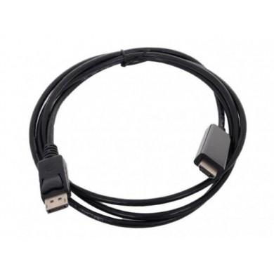 Cable DP-HDMI  - 1.8m - Cablexpert CC-DP-HDMI-6, 1.8 m, 4K DP (male) - HDMI type A (male) cable, from DisplayPort to HDMI (cable is not bi-directional), Black