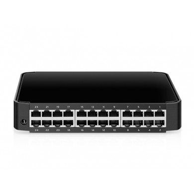 TP-LINK TL-SF1024M  24-port Desktop Switch, 24 10/100M RJ45 ports, Green Ethernet, plastic case