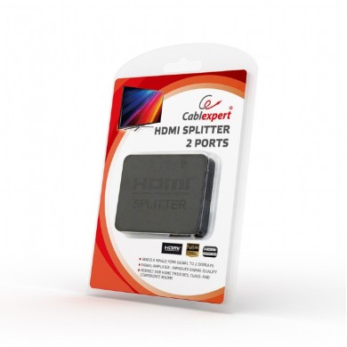 Splitter Cablexpert - DSP-2PH4-03, HDMI splitter, 2 ports