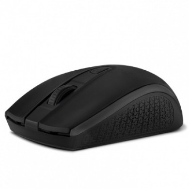 SVEN RX-220W Wireless, Optical Mouse, 2.4GHz, Nano Receiver, 800/1200/1600 dpi, USB, Black