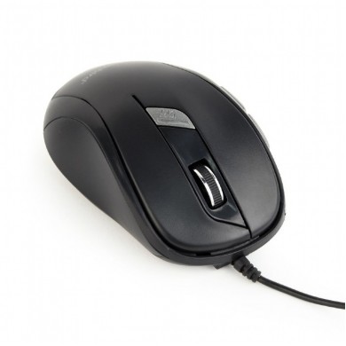 Gembird MUS-6B-01, Optical Mouse, 6-button, 1600dpi, USB, Black