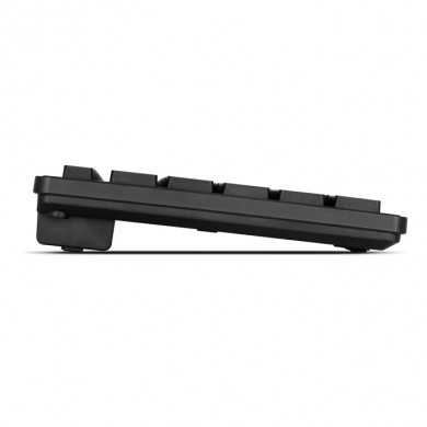 SVEN KB-E5800W, Wireless Keyboard, 104 keys,12 Fn-keys slim compact design, low-profile keys with smooth stroke, Nano receiver, USB, Рус/Укр/Eng, Black