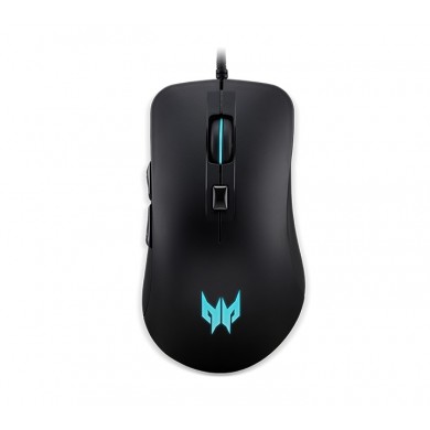 ACER Predator Cestus 310 Gaming Mouse4 PMW920 -  USB optical, 4200dpi,  4 colored LED breath light backlit in scroll wheel, logo, cable 1.8m, 133g