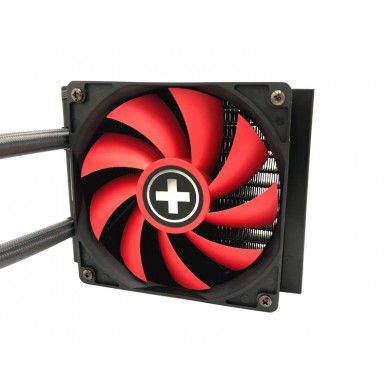 XILENCE Liquid Cooler (XC971) &rdquo;LiQuRizer 120&rdquo;, Performance A+ Socket LGA 2066/2011/1151/1150/1155/1156/1366 & TR4/AM4/FM2+/FM2/FM1/AM3+/AM3/AM2+/AM2, up to 200W, 1x TF120 fan: 120x120x25mm, PWM fans:700-1600rpm, pump: 2100&plusmn;10% RPM, 18.0-32.2 dBA, 70CFM, 3pin, Black