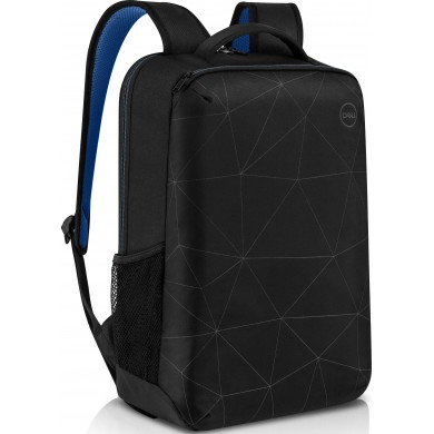 15.6'' NB Backpack - Dell Essential Backpack , Water bottle holder, water resistant, zippered front pocket, reflective elements, foam padded laptop compartment, Black reflective printing (E51520P).
