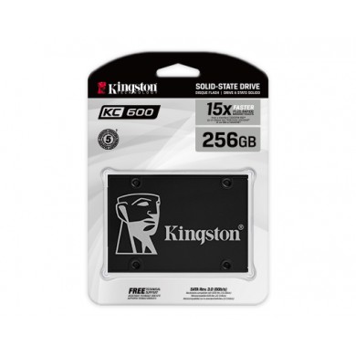SSD 2.5&rdquo; Kingston KC600 256GB  (SKC600/256G)