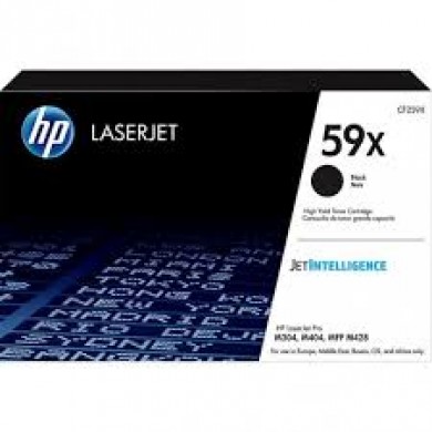 HP 59X (CF259X) Black cartridge for HP LaserJet Pro: M304a, M404dn, M404dw, M404n, M428dw, M428fdn, M428fdw 10000 pages.