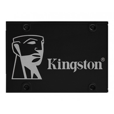 2.5" SSD 1.0TB  Kingston KC600, SATAIII,SeqReads:550 MB/s, SeqWrites:520 MB/s, Max Random 4k Read:90000 IOPS/ Write: 80000 IOPS,7mm, Controller SM2259, XTS-AES 256-bit encryption, 3D NAND TLC
