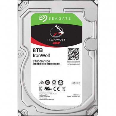 3.5” HDD 8.0TB Seagate ST8000VN004 IronWolf™ NAS, 7200rpm, 256MB, SATAIII 3.5” HDD 8.0TB Seagate ST8000VN004 IronWolf™ NAS, 7200rpm, 256MB, SATAIII