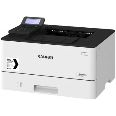 Printer Canon i-Sensys LBP223DW, Duplex,Net, WiFi, A4,33ppm,1Gb,1200x1200dpi, Max.80k pages per month, Up  250+100 sheet tray, 5-Line LCD,UFRII,PCL5e6,PCL6,Cartridge 057 (3100pag*)/057H (10000pag*),Options AH-1 (500-sheet cassette)