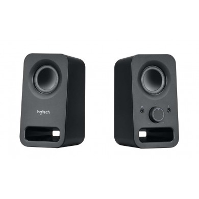 Logitech Z150 Speakers 2.0 ( RMS 3W, 2x1.5W ), Stereo headphone jack, Black