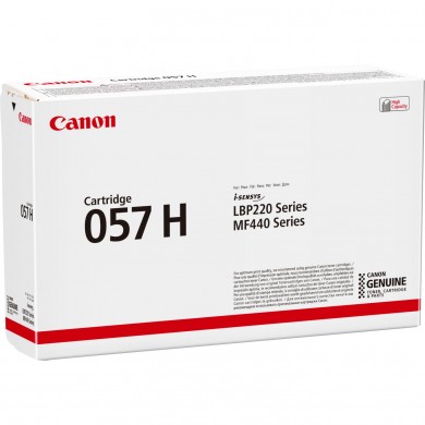 Laser Cartridge Canon 057 HB (3010C002), black (10000 pages) for LBP 220-series, MF440-series.