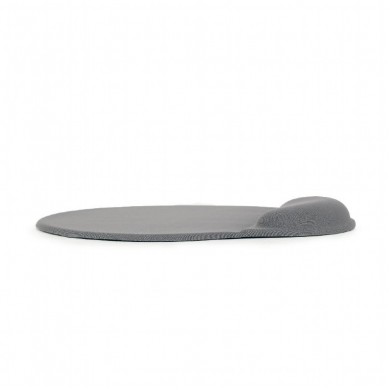 Gembird MP-GEL-GR, Gel mouse pad with wrist support, grey