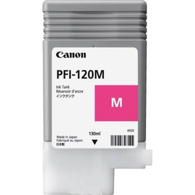 Ink Cartridge Canon PFI-120 Magenta EMEA , 130ml for Canon imagePROGRAF TM-200, TM-205, TM-300, TM-305