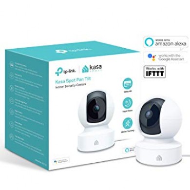 Indoor IP Security Camera  TP-LINK Tapo C200, White, No Hub Required, FHD (1920x1080), Smart Pan/Tilt IP Camera, WiFi, 114&deg; angle lens, 1/2.9&ldquo;, F/NO: 2.4; Focal Length: 4mm, 2-way audio, Privacy Mode, Motion Tracking, Night Vision, 360&deg; Panoramic Snapshot, MicroSD up to 128GB, Andoid/iOS